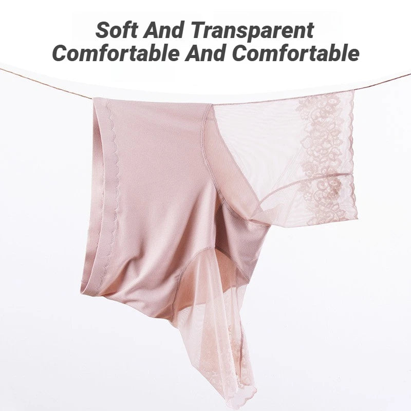 Plus Size Safety Short Pants Summer Women Seamless Underskirt Shorts Anti Rub Thigh Boyshorts Sexy Lace Boxers Pregnant High