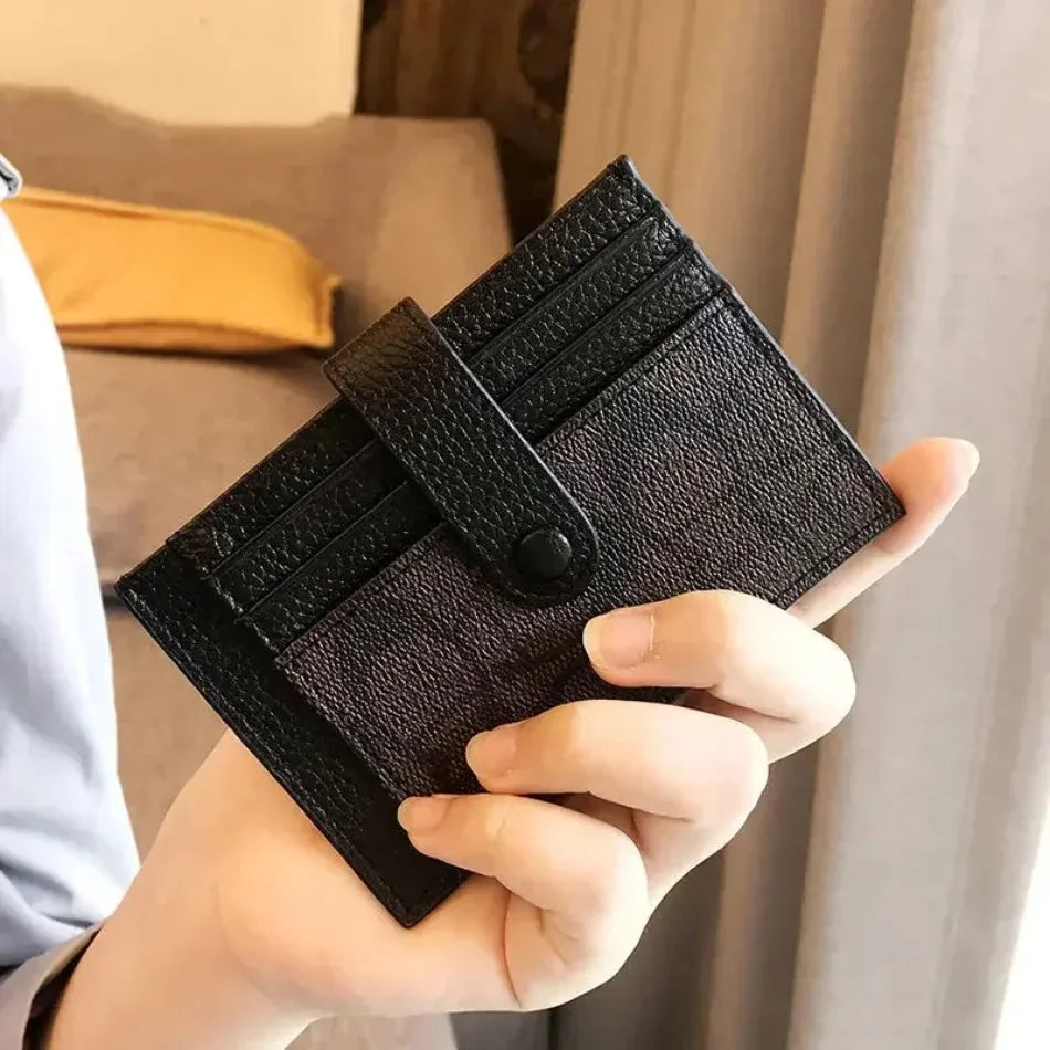 New in Women Short Small Wallets Fold Card Holder ID Bag Coin Purse Ladies Wallets Anti-degaussing Driver's License Card Holder