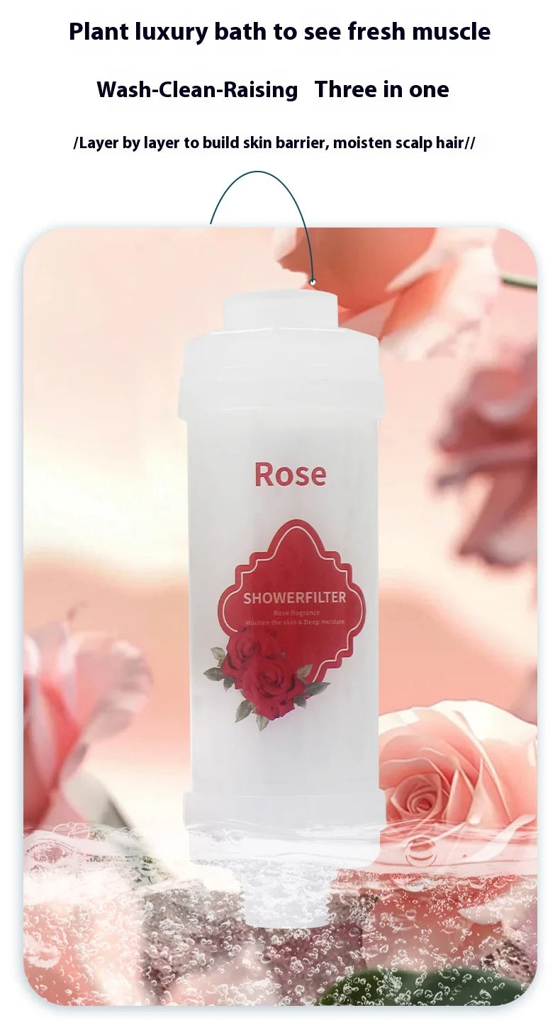 Filter For Shower Scented Shower Head Water Softener Improve Hair Skin Removal Shower Purifier Bathroom Accessories