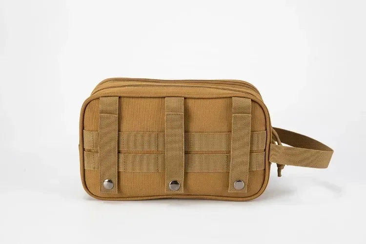 Tactical Travel Toiletry Bag For Men Women Outdoor Hygiene Organizer Bag Molle Attachment Tool Pouches Hanging Small Dopp Kit Mens Shaving Kit Shower Bag For Camping Fishing Hiking Gym Multi Purpose Outdoor Wash Gear Storage