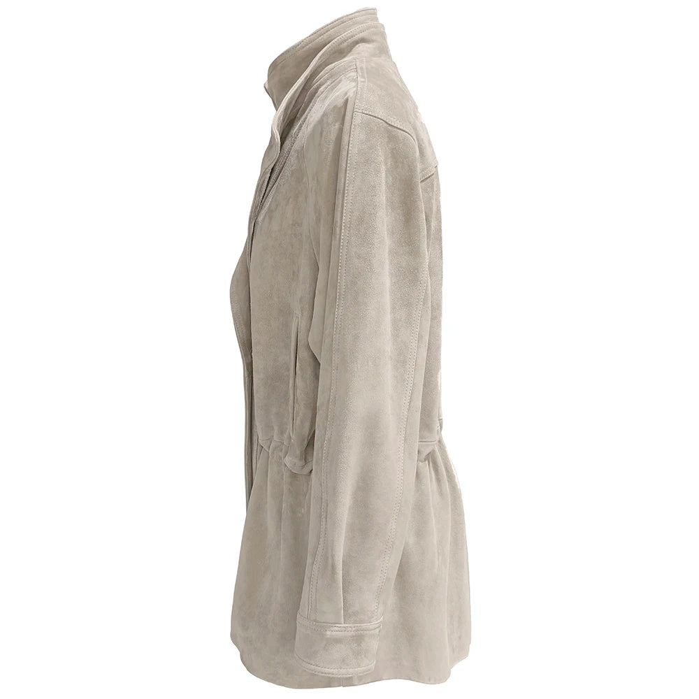 YOLOAgain 2025 Autumn Oversized Leather Jacket Coat Women High Quality Suede Jacket