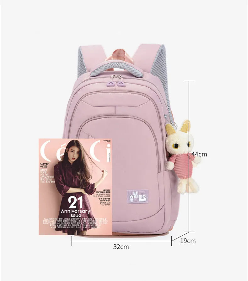Backpack School Bag Girl Back Pack For Children Kid Child Teenager Female Class Schoolbag Primary Women Bagpack Teen Bookbag Kit