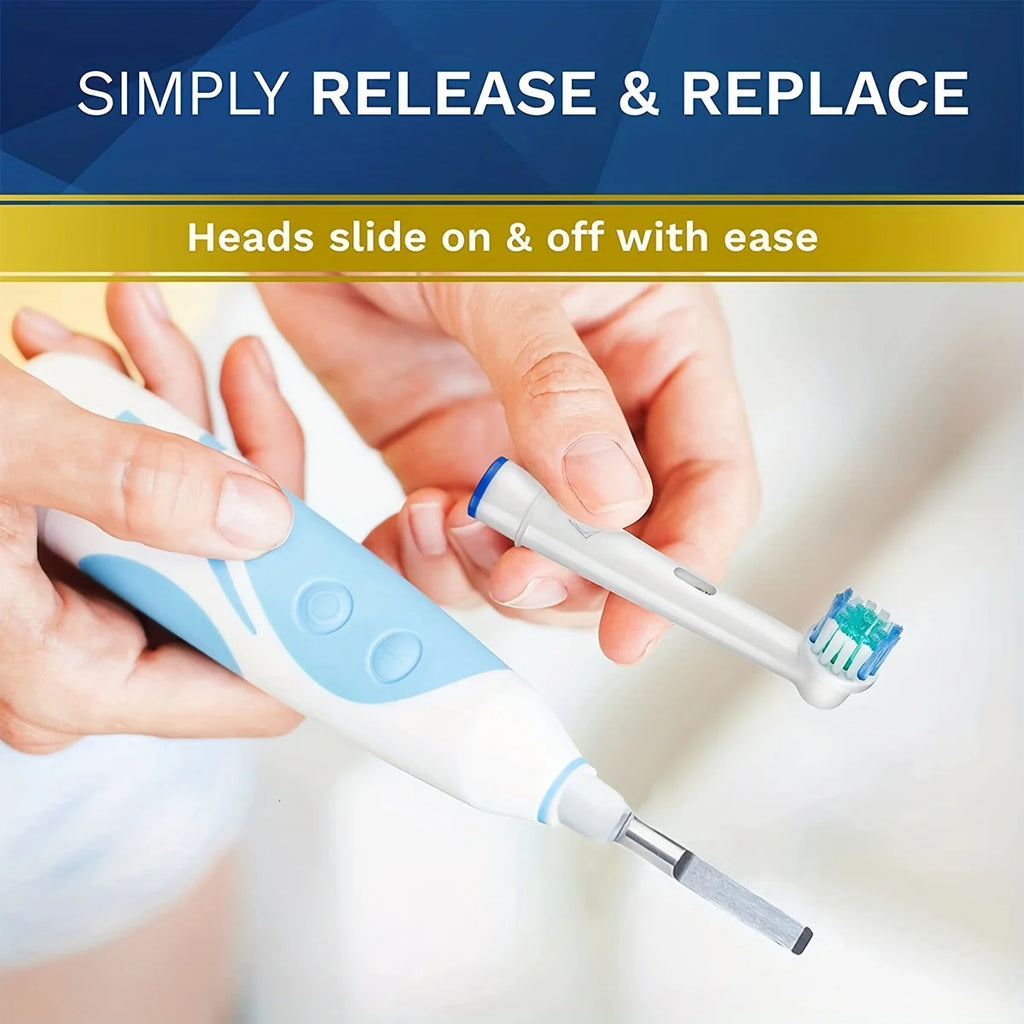 4/12/16/20 Replacement Brush Heads for Electric Toothbrushes, Suitable for Oral-B Braun Professional - Soft Hair Dental Care