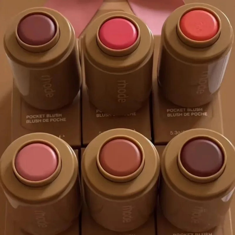 Skin Pocket Bronzer Stick Cream Contour Bronzing Balm Buildable Natural Warm Blush Shade Waterproof Long Lasting Face Makeup