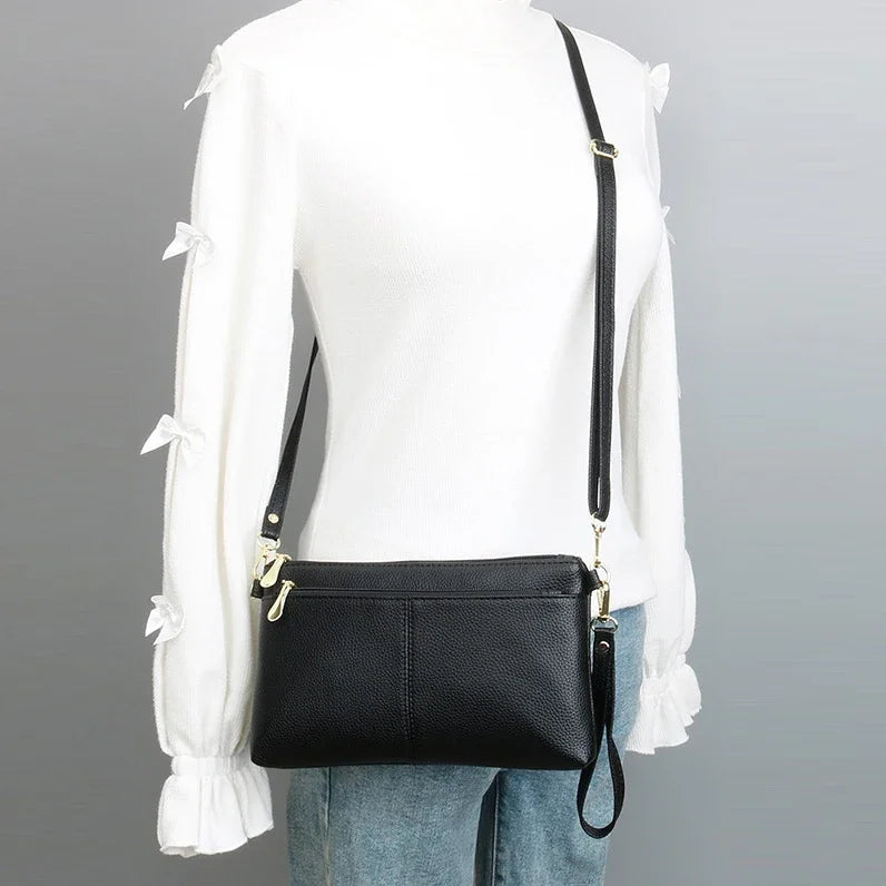 Fashion Women Clutch Bag PU Leather Crossbody Bags Small Shoulder Handbag Female Mobile Phone Purse Bags
