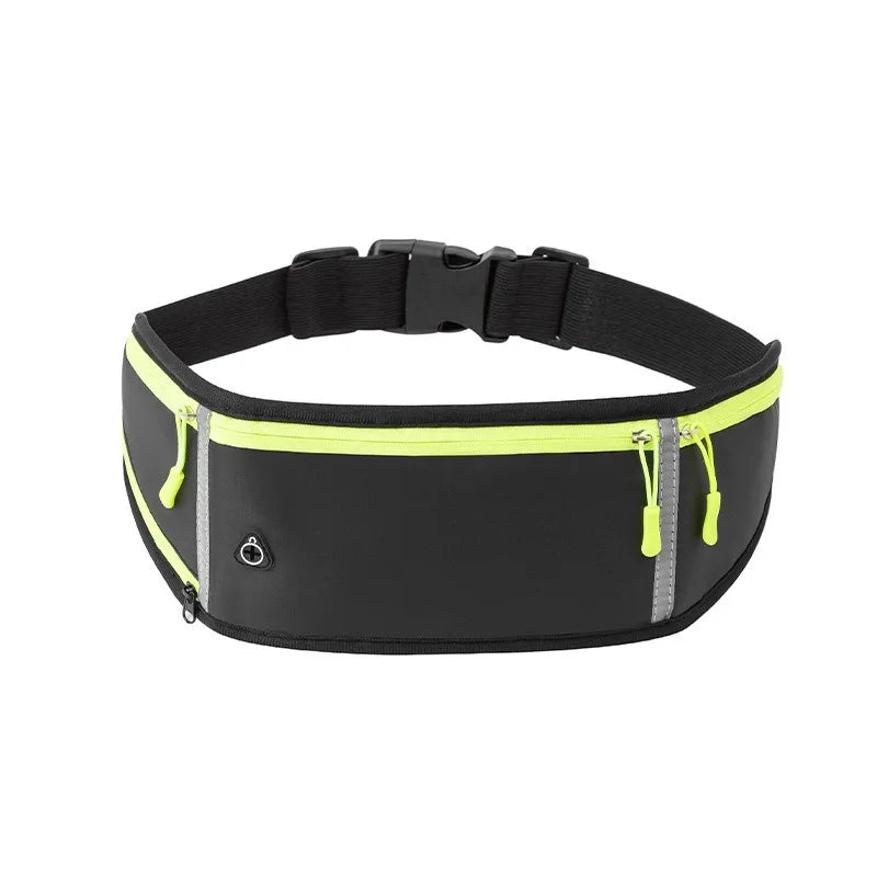 New Therunning waistbag doesn't shakewhen holding a mobile phone.Large-capacity mountain climbing, cycling and sports waist bag