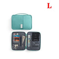 New Women Multi-Function Waterproof Travel Passport Holder Cover Case Pink Bags Family Document Organizer Travel Accessories Bag