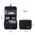 Travel Waterproof Cationic Hook Toiletry Bag Home Bathroom Makeup Product Storage Hanging Bag Beauty Organizing Bag