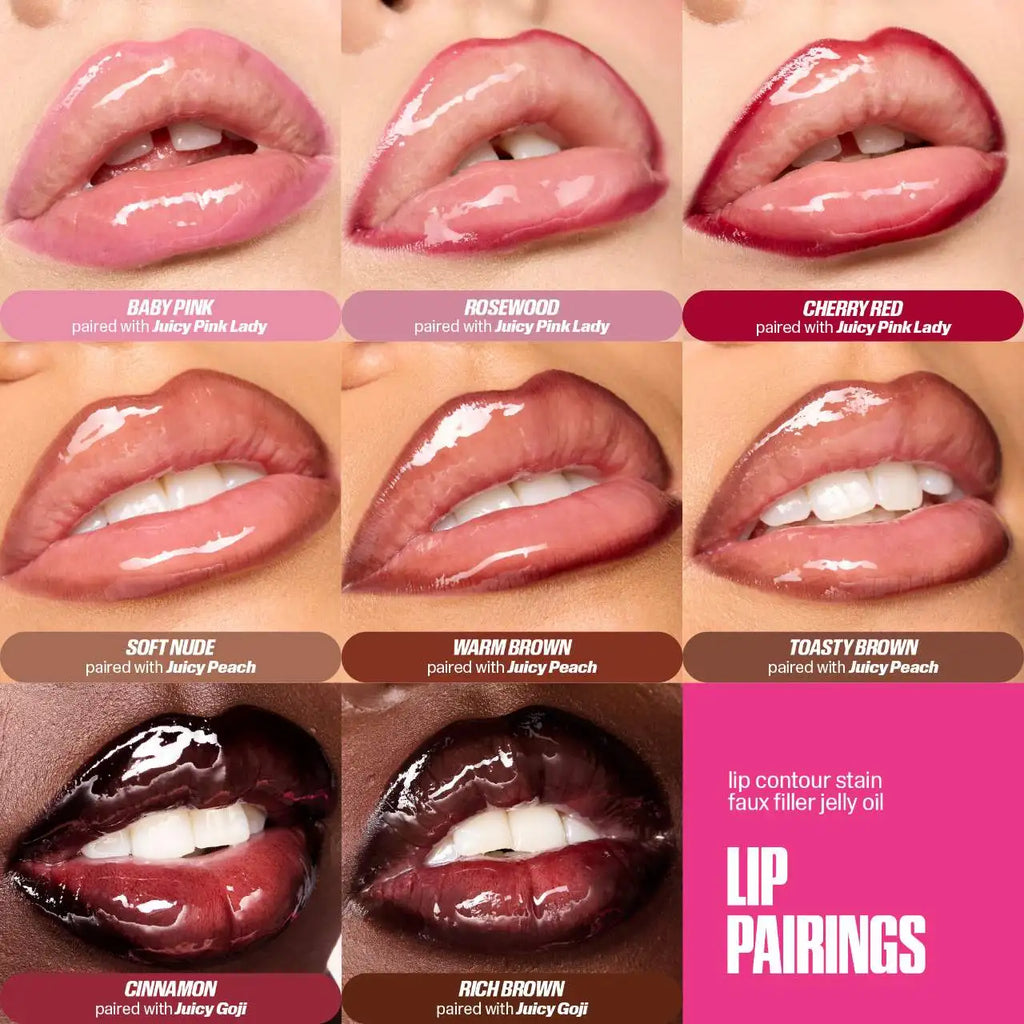 Velvet Brown Lip Liner Pencil Nude Matte Waterproof Non-stick Cup Cherry Red Lip Liner Lip Contour Pen Lipstick Makeup For Woman