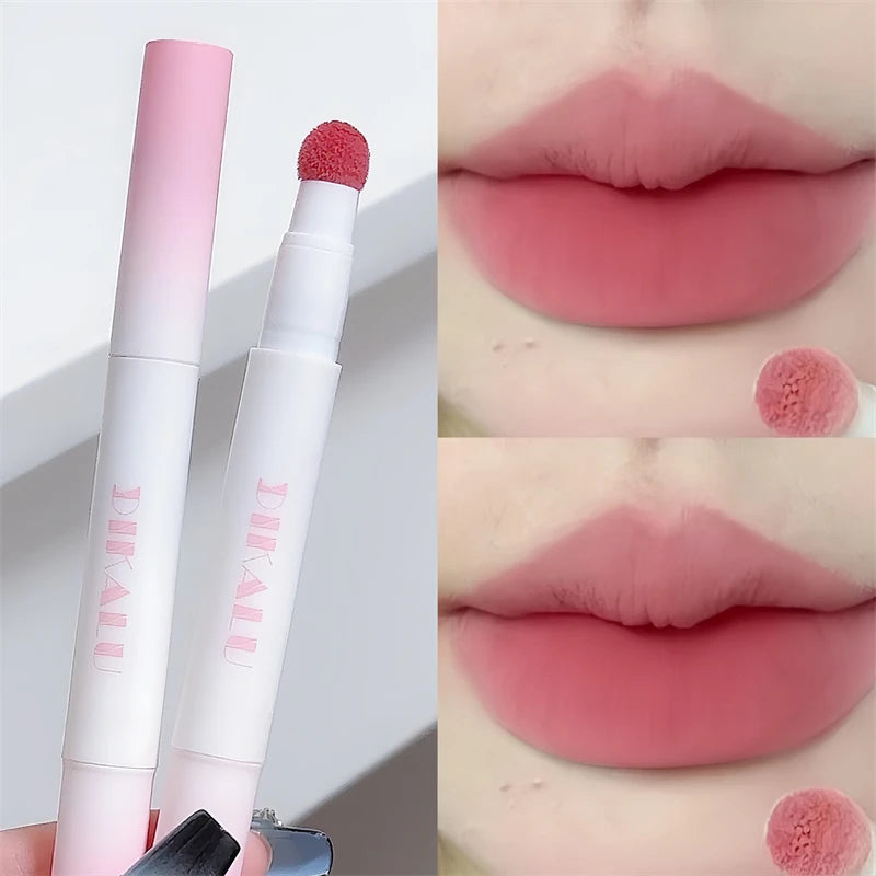 DIKALU Matte Lip Gloss | Air Cushion Lip Powder Cream | Long-Lasting Non-Fading Lip Mud