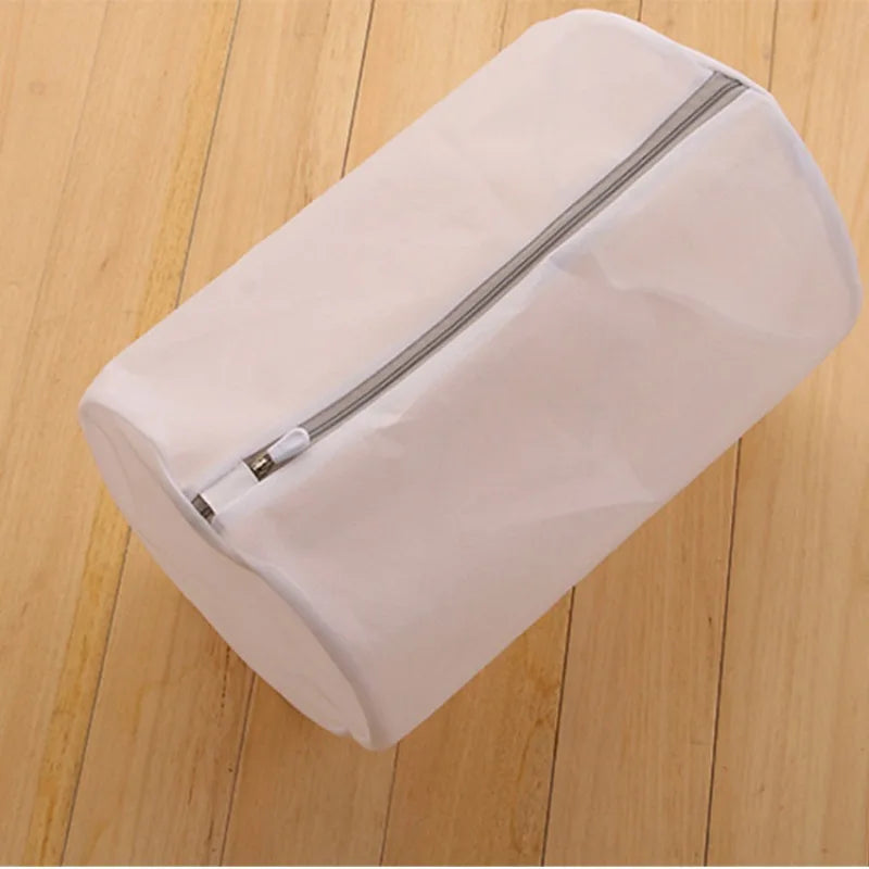 1/2pcs Versatile Shoe Washing Bag - Durable Mesh Laundry Bag for Sneakers Running Shoes Socks & Bras with Zipper Laundry Bag