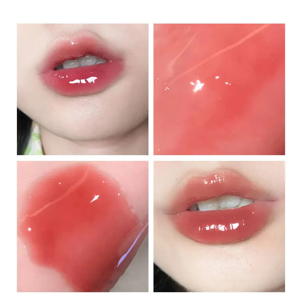 Shimmering Lip Glosses, Easy-To-Apply Lip Glaze, Non-Stick, Non-Fading, Moisturizing, Shiny Lip Gloss
