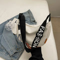 New Fashion Crossbody Bag Simple Wide Shoulder Strap Design Single Shoulder Bag Original Style Commuting Dumpling Women Bag