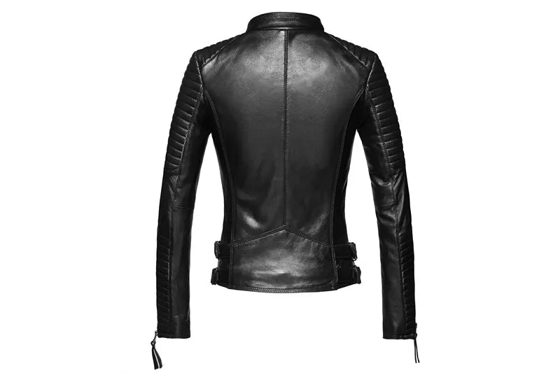 Tajiyane 100% Genuine Sheepskin Coat Jacket Women Real Leather Jacket Women Short Slim Jackets Outerwear Chaqueta De Cuero Mujer