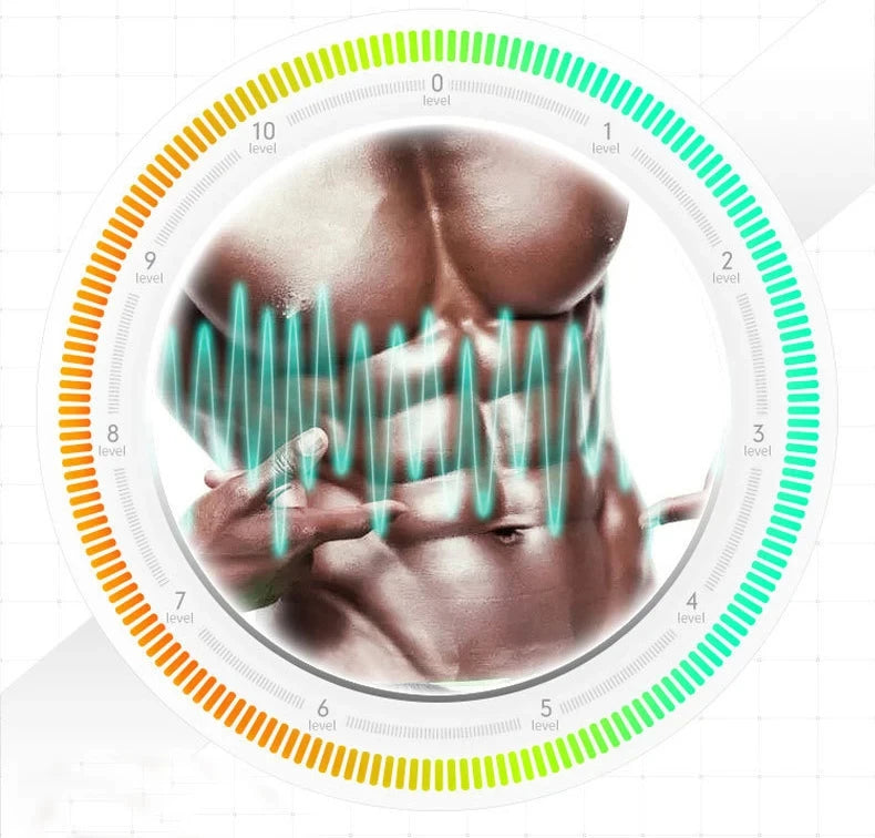 EMS Muscle Stimulator Abdominal Hip Trainer Patch Portable ABS Body Shaping Toner Unisex Fitness Slimming Training Equipment