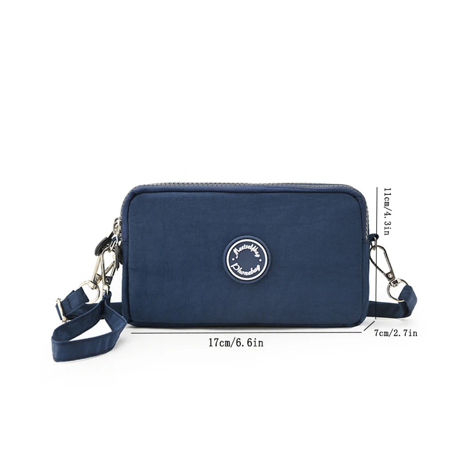Put the mobile phone bag, handbag, shoulder bag, neck bag, cloth bag, mini bag for storing small change.
