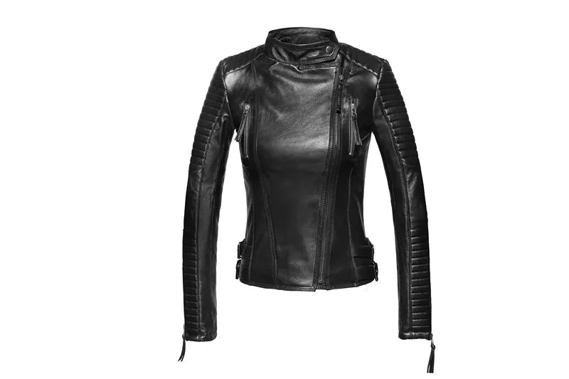 Tajiyane 100% Genuine Sheepskin Coat Jacket Women Real Leather Jacket Women Short Slim Jackets Outerwear Chaqueta De Cuero Mujer