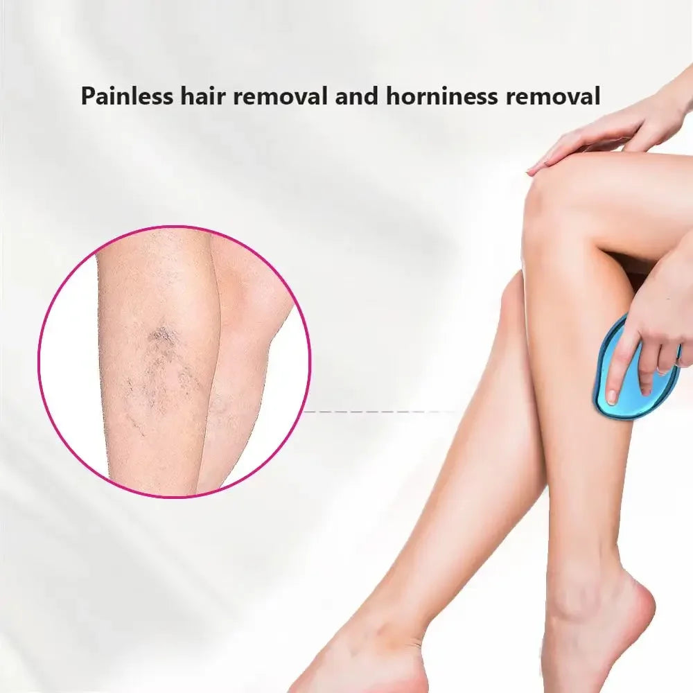 Crystal Physical Hair Eraser Reusable Easy Clean Portable Depilation Tool For Leg Arm Armpit Body Beauty Accessory