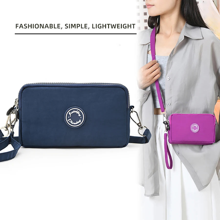 Put the mobile phone bag, handbag, shoulder bag, neck bag, cloth bag, mini bag for storing small change.