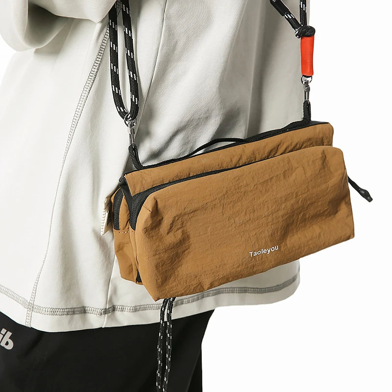 Aquarius backpack - same style for both men and women, outdoor mountaineering cross-body bag, lightweight, multi-layered small c