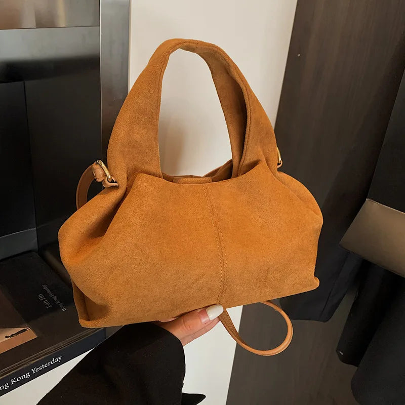 Ladies' Cloud Handbag Autumn New Fashion Dumpling Bun French Texture Shoulder Bag