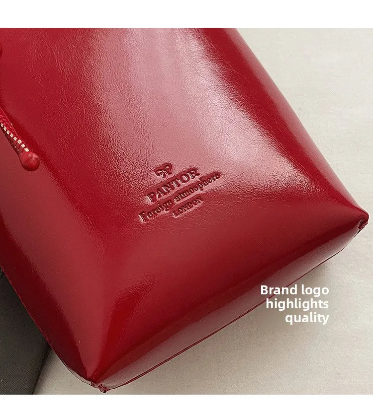 PU Leather Mini Crossbody Bag for Women 2025 New Korean Fashion Luxury Shoulder Bags Female Simple Retro Handbags and Purses