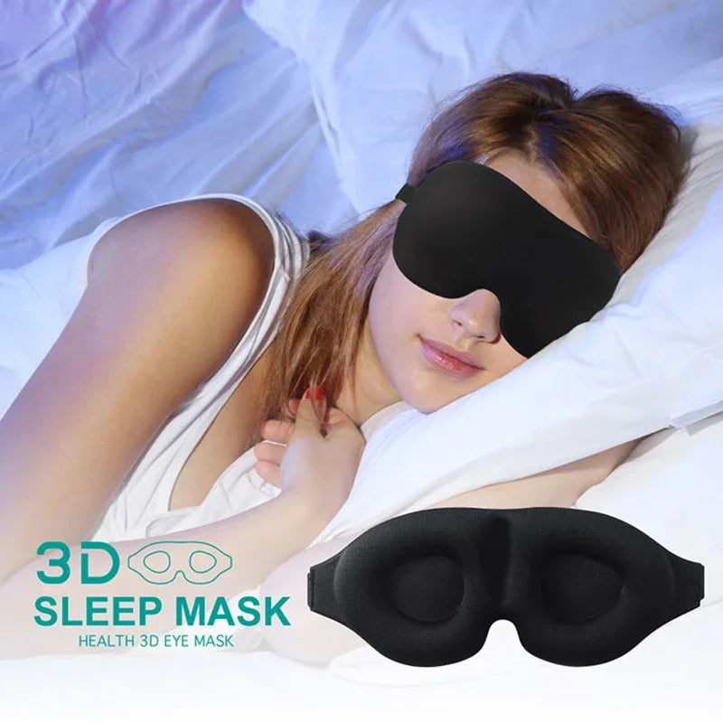 3D Eye Mask Breathable, Light-Proof, Three-Dimensional Eye Mask, Sleep Eye Mask, Fits the Face