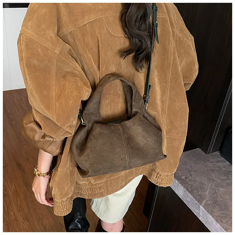 Ladies' Cloud Handbag Autumn New Fashion Dumpling Bun French Texture Shoulder Bag