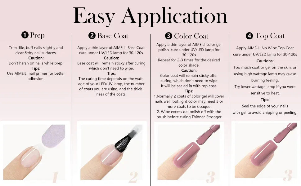 1pc/2pcs/3pcs 8Ml Functional Gel Nail Art Set with Base Coat and Diamond Top Coat,Matte Top ,Soak Off  for Nail Art Design Tool