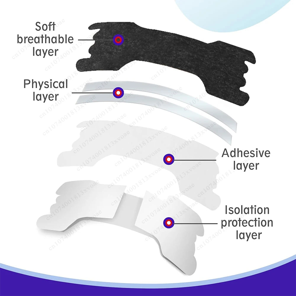 30/60/90/150PCS Black Nose Strips Extra Strength Nasal Strips Better Sleeping Non-Invasive Anti Snoring Strips for Adult