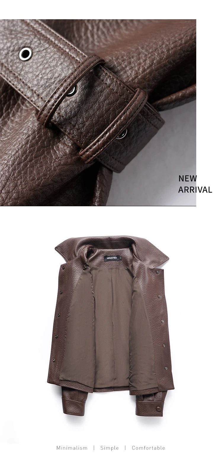 fashion genuine leather jacket woman, 2025 autumn sheepskin coat