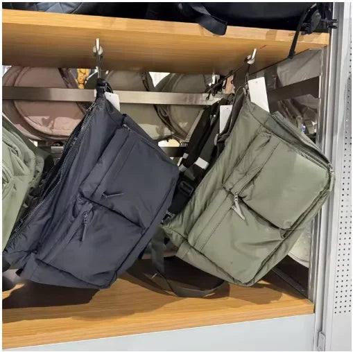 Casual Multi-pocket Messenger Bags for Women Fashion Nylon Shoulder Bag Ladies Large Handbags Female Travel Shopping Tote Purse