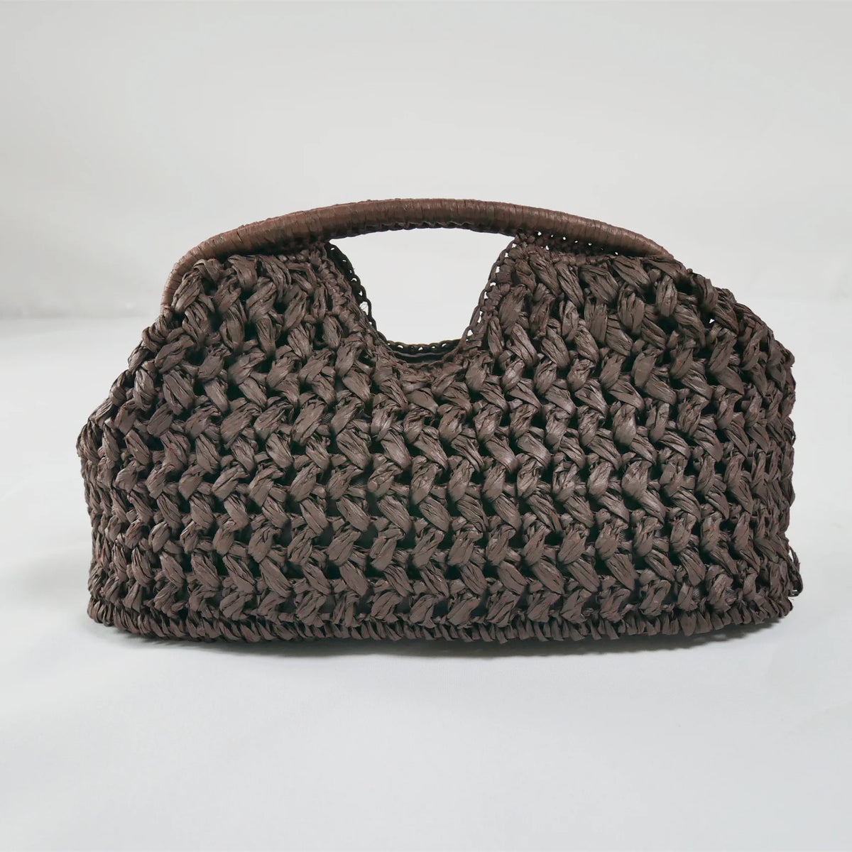 Fashion Straw Clip Shell Clutch Bag for Women Designer Paper Woven Handbags Casual vintage Handmade Summer Beach Bag 2025