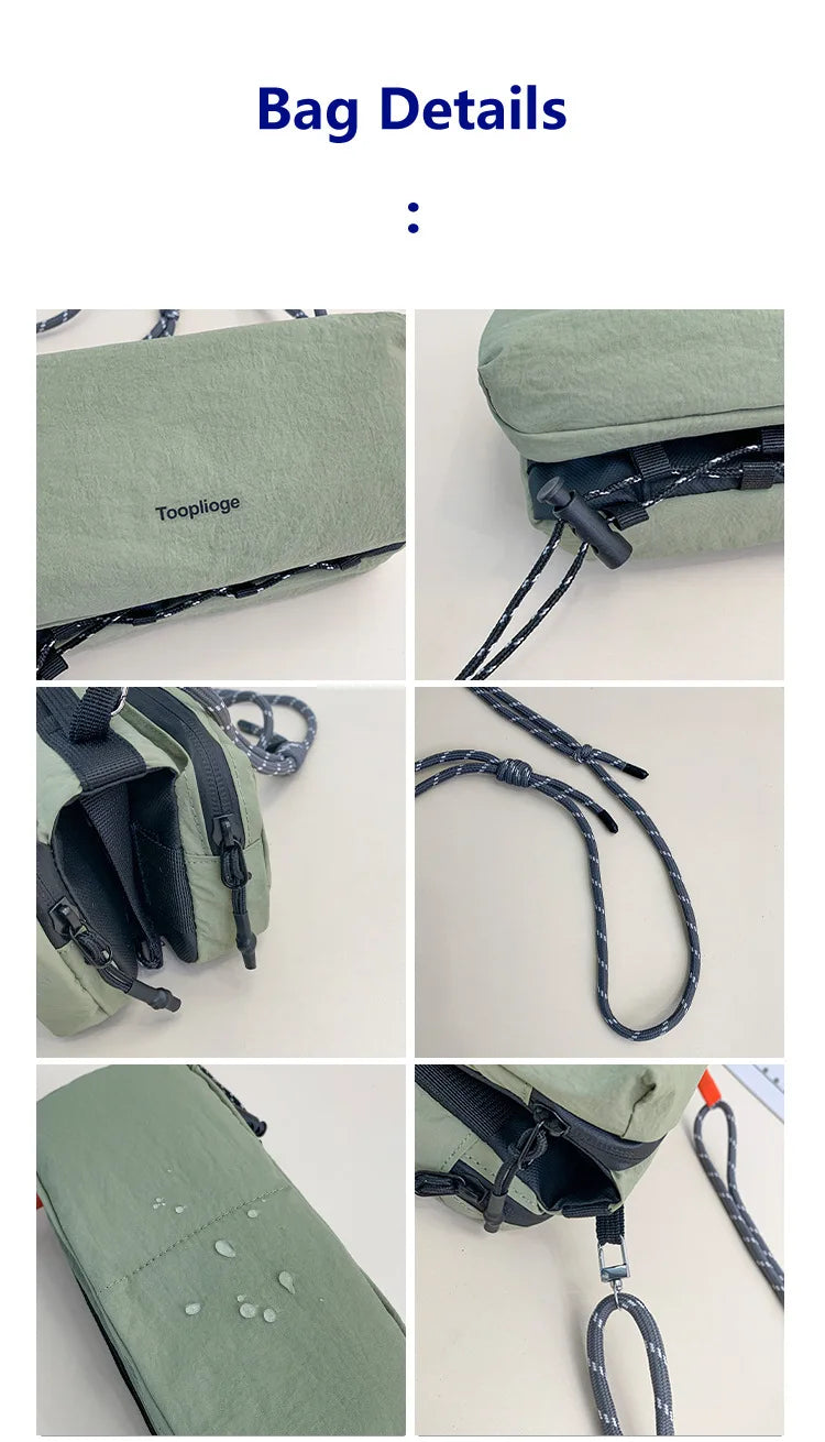 Aquarius Backpack - Same Style for Both Men and Women, Outdoor Mountaineering Cross-body Bag, Lightweight, Multi-layered Small C