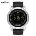 NORTH EDGE APOLLO Luxury Men Women Digital Watch Waterproof 50M Sports Watches Dual Time Pedometer Alarm Clock Couple's Watches