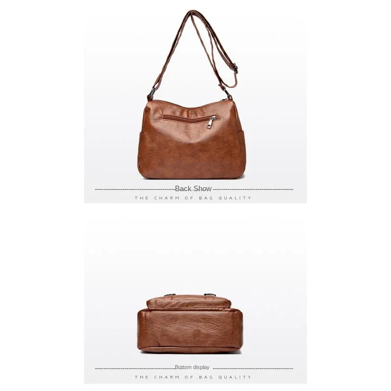 Women Crossbody Shoulder Bag New Premium Fashion Handbag For Moms Stylish Lightweight Everyday Tote With Adjustable Strap