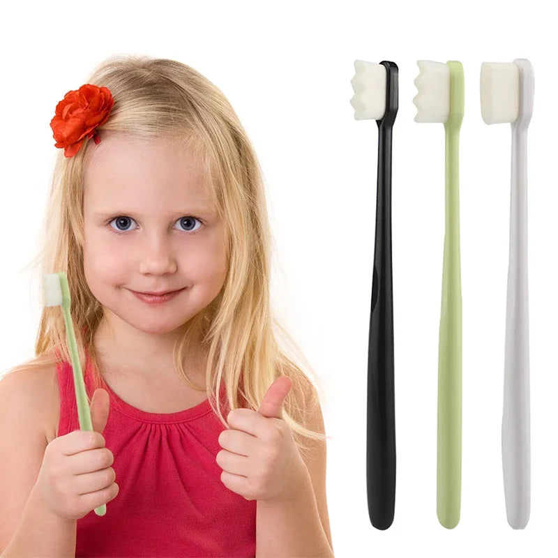 NEW Ultra-fine Soft Toothbrush Million Nano Bristle Adult Tooth Brush Teeth Deep Cleaning Portable Travel Dental Oral Care Brush