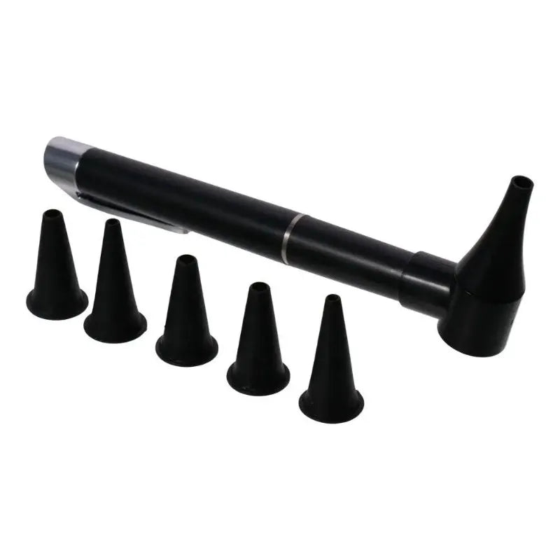 Mini Otoscope Diagnostic Kit with 5 Speculas Magnifying Lens LED Light Flashlight for Nurses Students Doctors