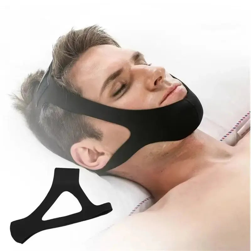 1PC Anti-snoring Band Open Mouth Breathing Corrective Anti-snoring Chin Rest Sleep Open Mouth Rest