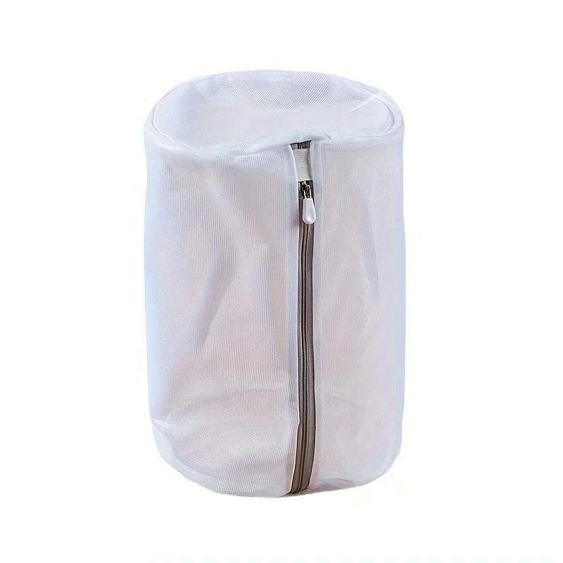 1/2pcs Versatile Shoe Washing Bag - Durable Mesh Laundry Bag for Sneakers Running Shoes Socks & Bras with Zipper Laundry Bag