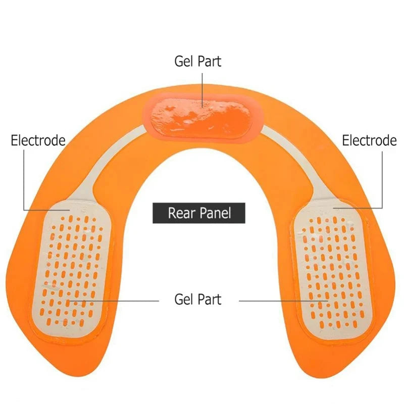 EMS Muscle Stimulator Abdominal Hip Trainer Patch Portable ABS Body Shaping Toner Unisex Fitness Slimming Training Equipment