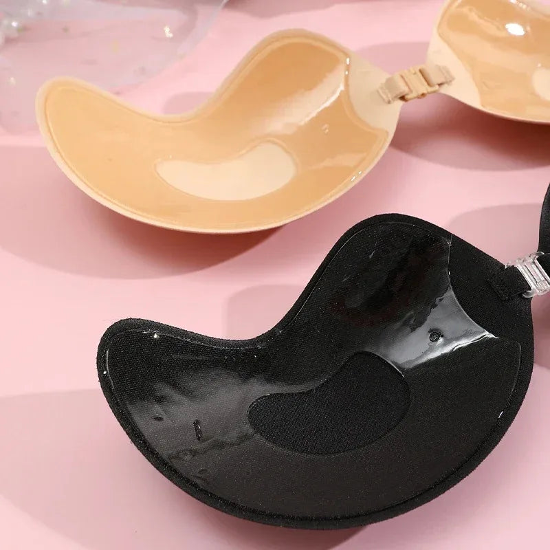Invisible Stick-On Lift Bra, Strapless & Seamless Push Up Anti-convex Bra, Women's Lingerie & Underwear Accessories