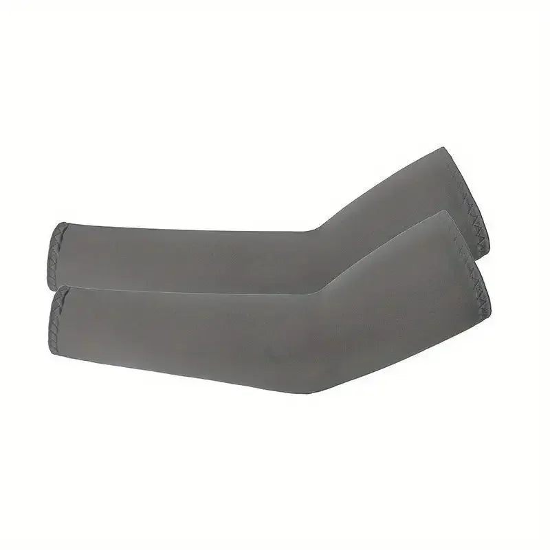 1 Pair Cooling Arm Covers for Men and Women Summer Sun Protection Sunshade Ice Silk Sleeves for Cycling Outdoor Sports Golf Runn