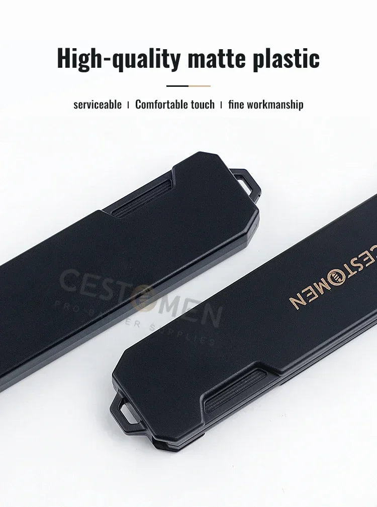 New 1/2/3 in 1 Pocket Folding Combs Plastic Wide Tooth Oil Head Comb Beard Combing Barber Clipper Comb Salon Hair Styling Tools