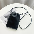 Women Leather Small Crossbody Bag Designer Cell Phone Bag Lightweight Fashion Shoulder Bag Ladies Travel Purse
