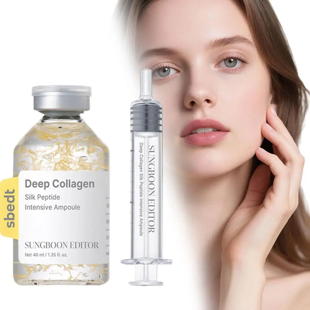 Silk Peptide Intensive Lifting Ampoule |Anti-Aging Serum For Face With Collagen & 30 Peptide Complex Skin Tightening & Firming
