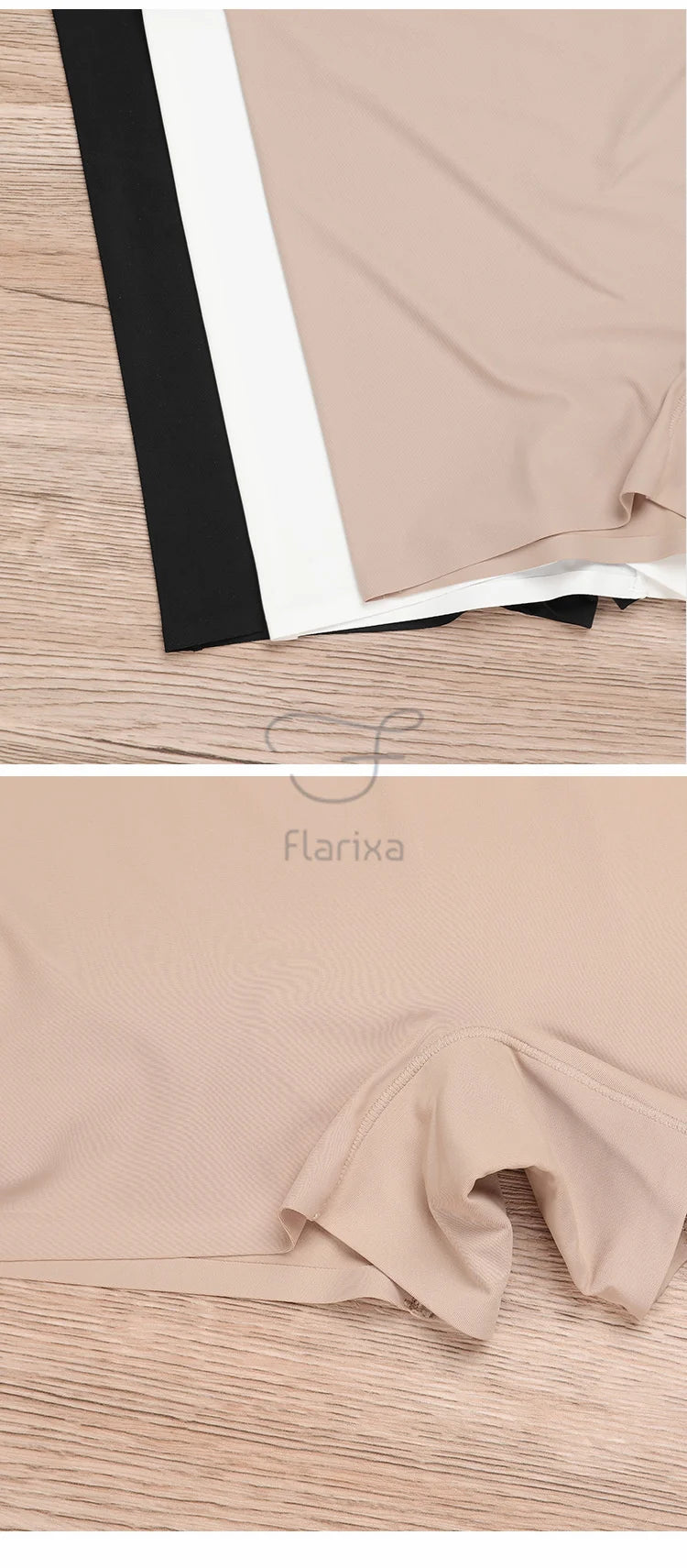 Flarixa Safety Pants High Waist Women's Shorts Under The Skirt Ice Silk Seamless Panties Breathable Boxer Briefs Cycling Shorts