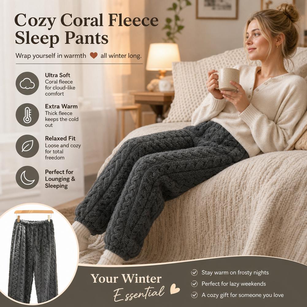 Coral Velvet Women's Nightgown Autumn And Winter Long Sleeve Double Pocket Flannel Nightgowns Women Loose Solid Sleepwear