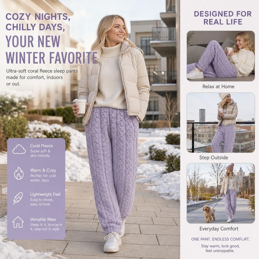 Coral Velvet Women's Nightgown Autumn And Winter Long Sleeve Double Pocket Flannel Nightgowns Women Loose Solid Sleepwear